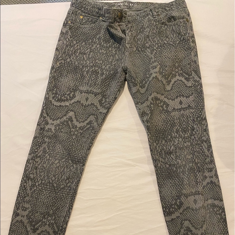 whistles snake skin pants